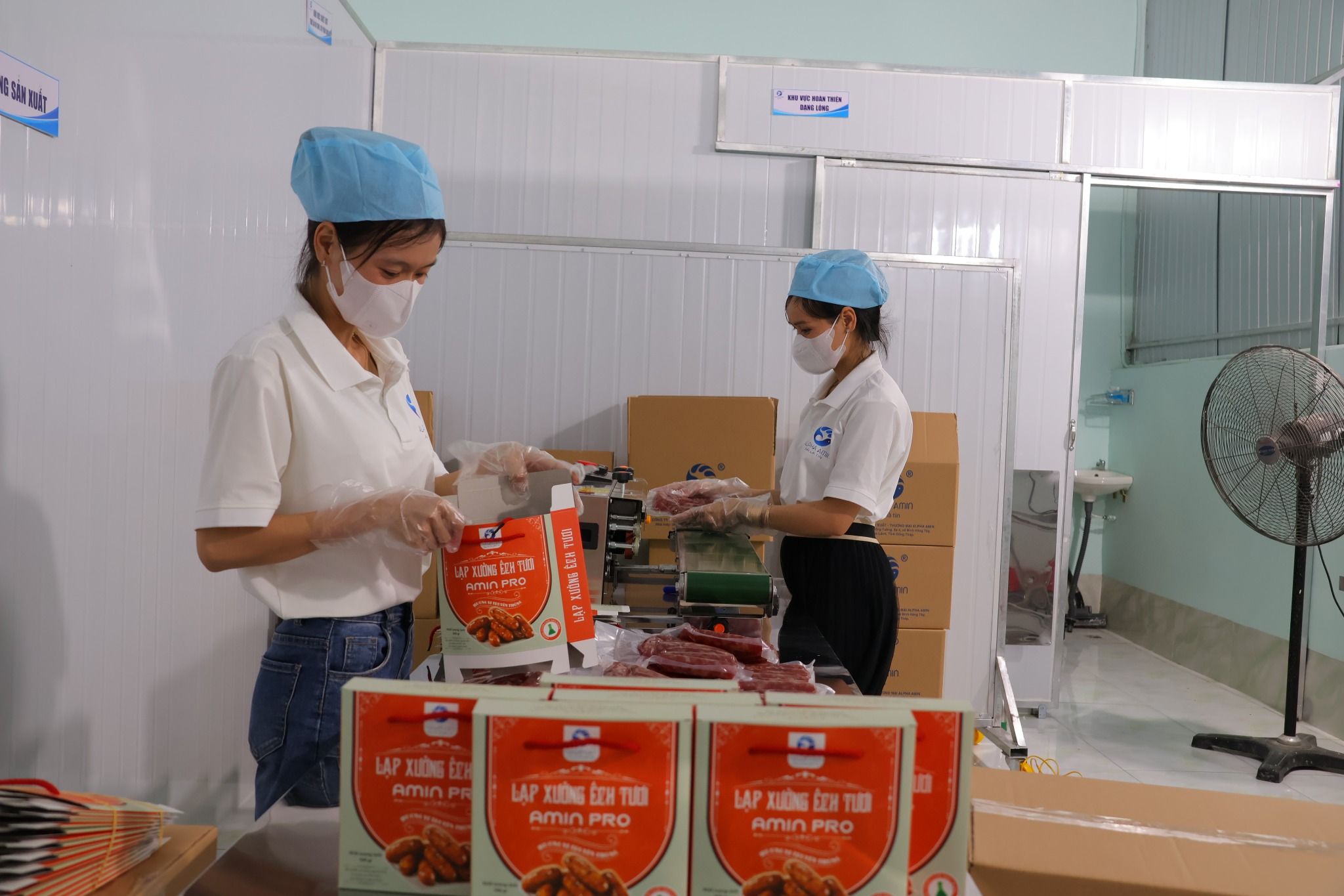  Lạp xưởng ếch tươi Amin Pro 
