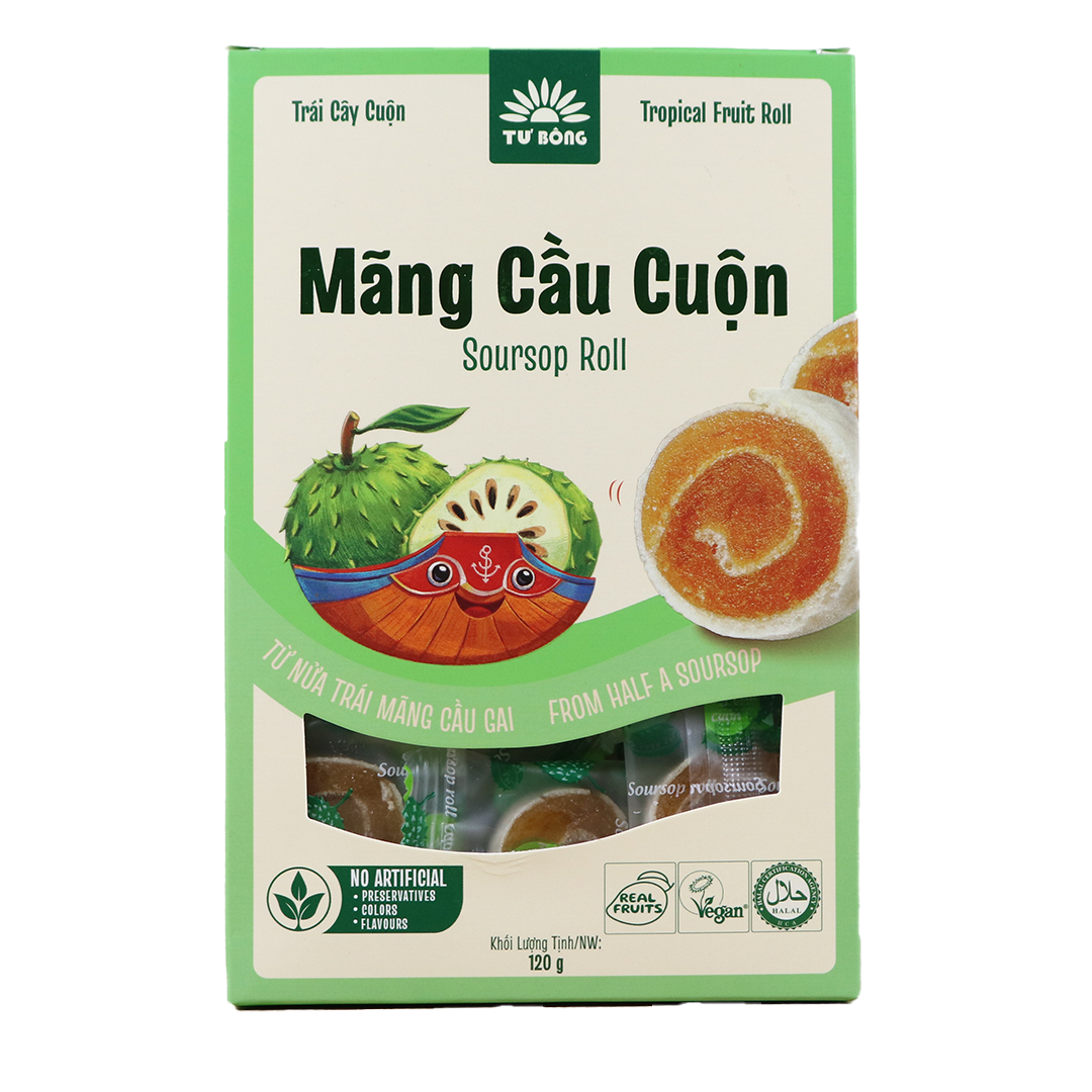  Mãng cầu cuộn 