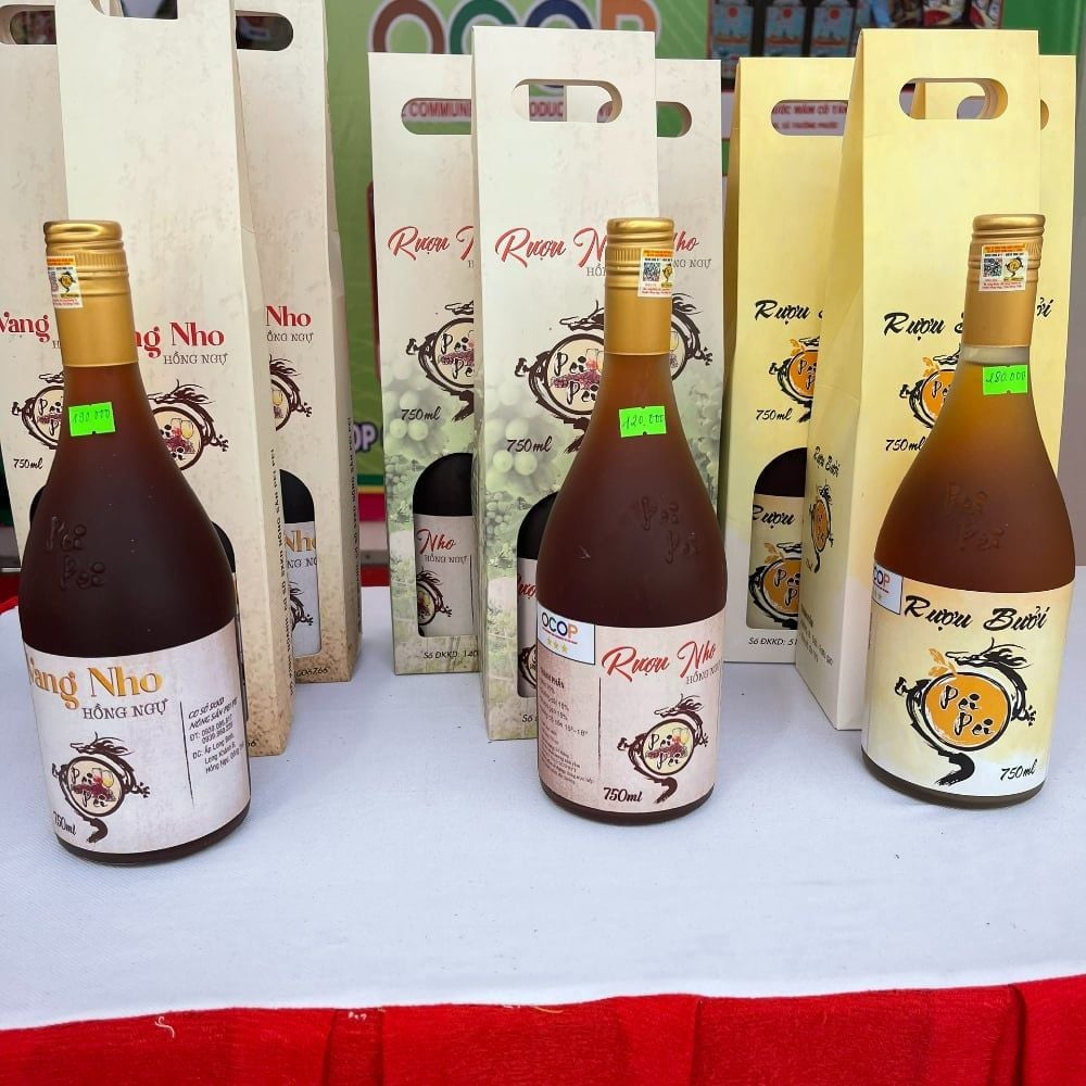  Sản phẩm rượu bưởi 