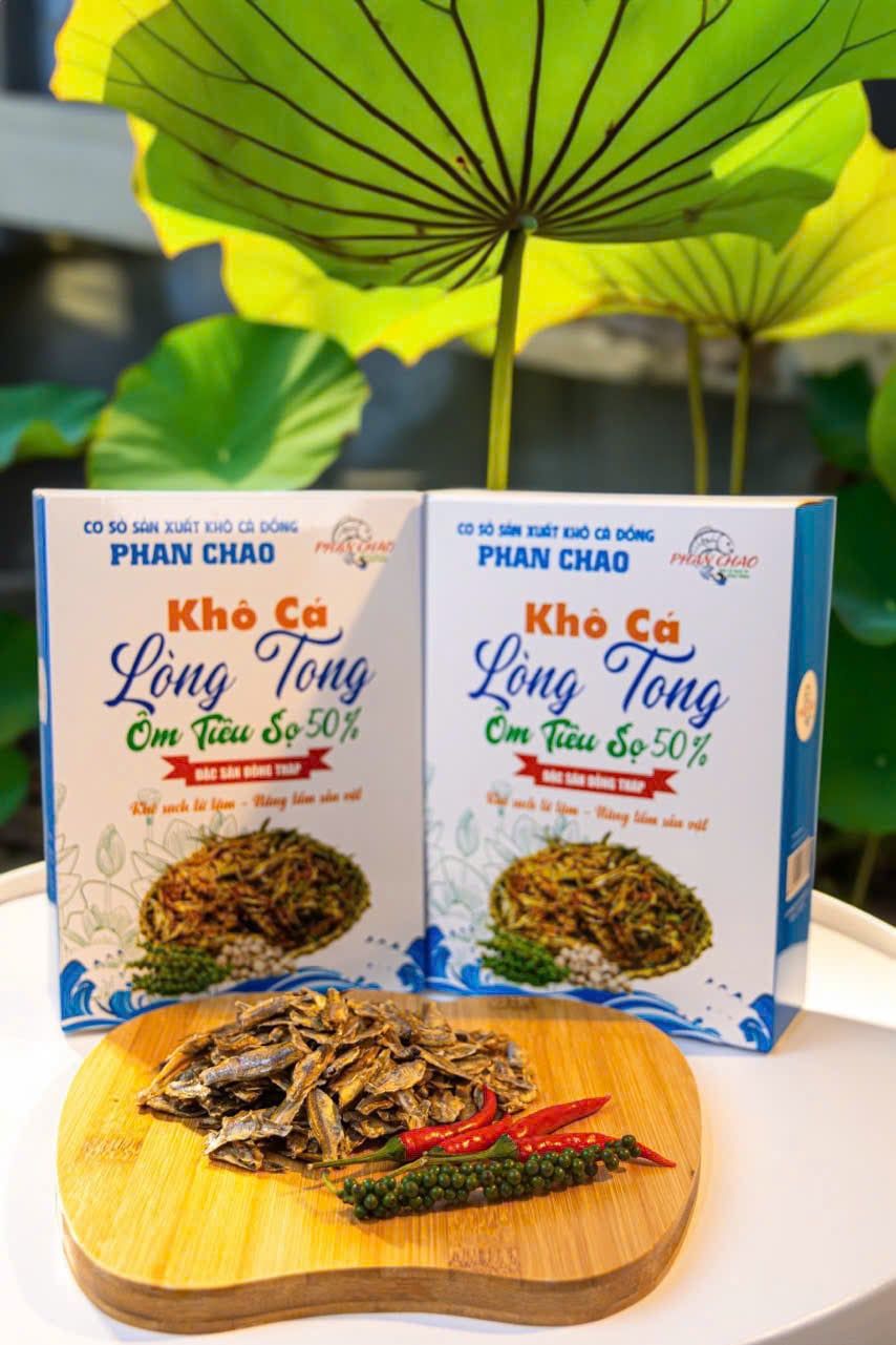  Khô cá lòng tong om tiêu sọ 50% 