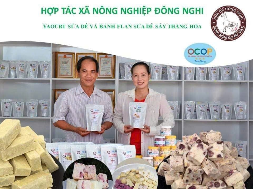  Yaourt sữa dê sấy thăng hoa vị sầu riêng 