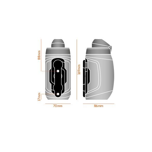  Set Bình nước & Ngàm Nam Châm | TWIST 450ML 