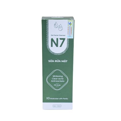 N7 - Sữa Rửa Mặt Sạch Sâu (100ml) Dược Mỹ Phẩm 4D