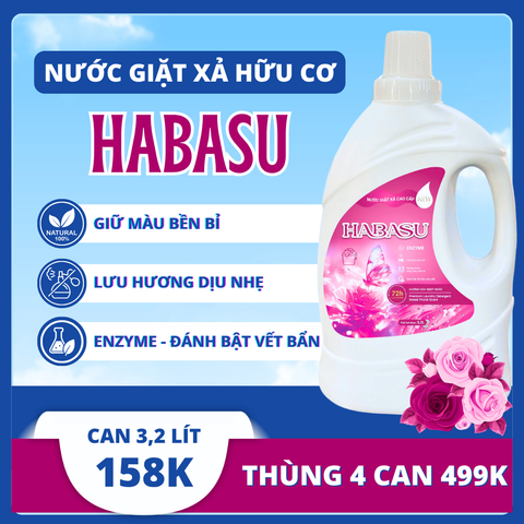 Nước Giặt HABASU Hồng ( Can )