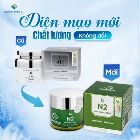 N2 - Kem Ức Chế Nám (30gr) Dược Mỹ Phẩm 4D