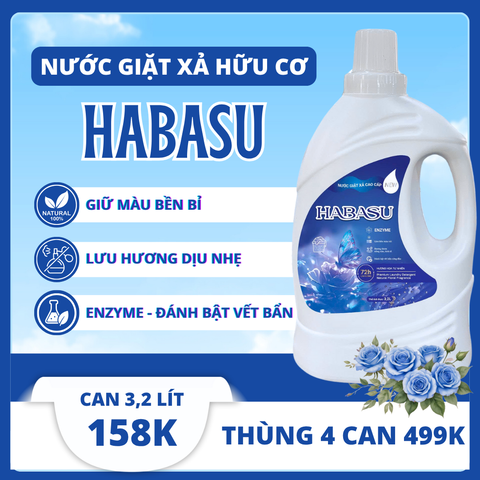 Nước Giặt HABASU xanh Dương ( Can )
