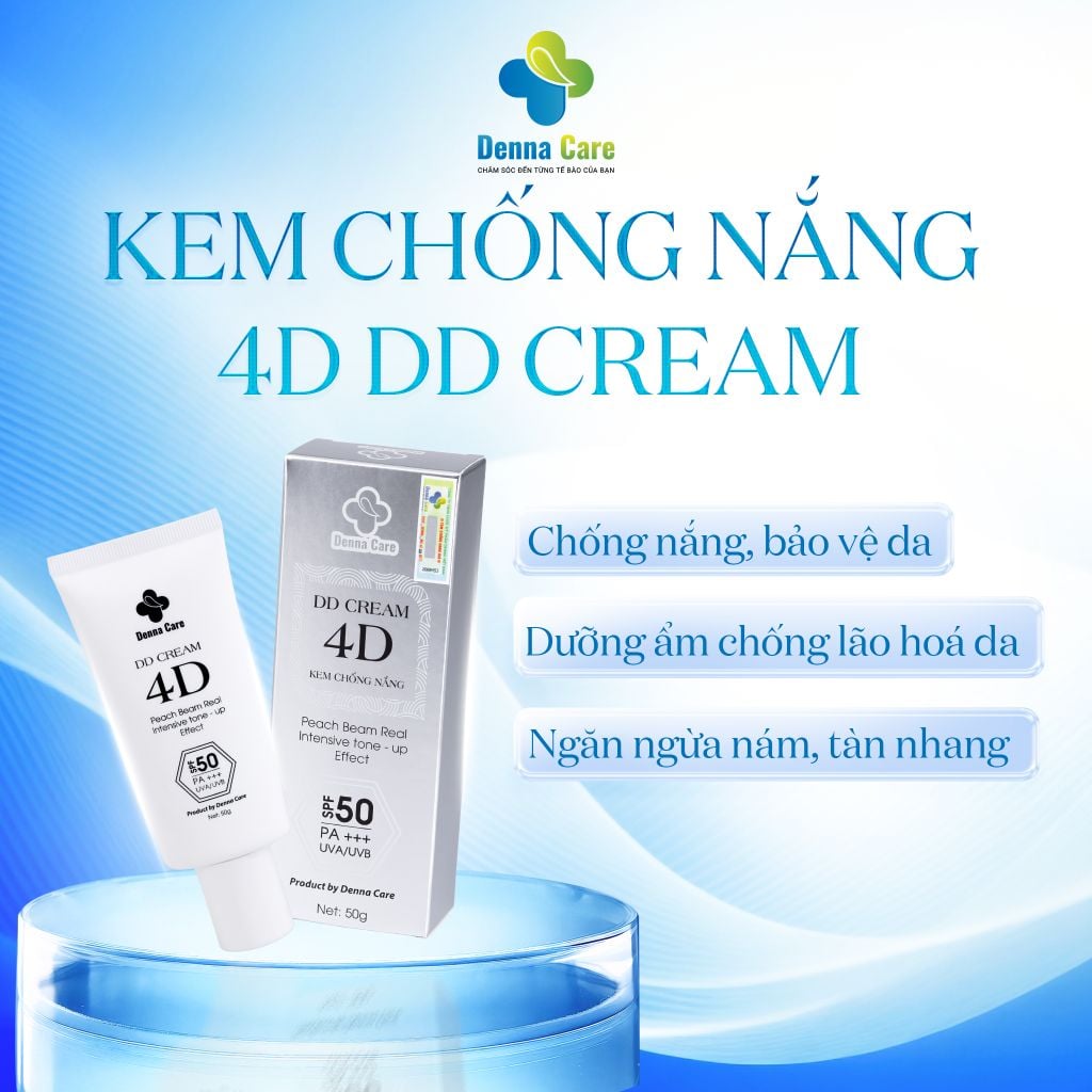 N4 - Kem Chống Nắng Vật Lý (50gr) Dược Mỹ Phẩm 4D