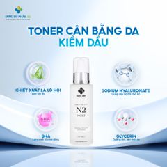 TONER - N2 Cân Bằng Da (100ml) Dược Mỹ Phẩm 4D