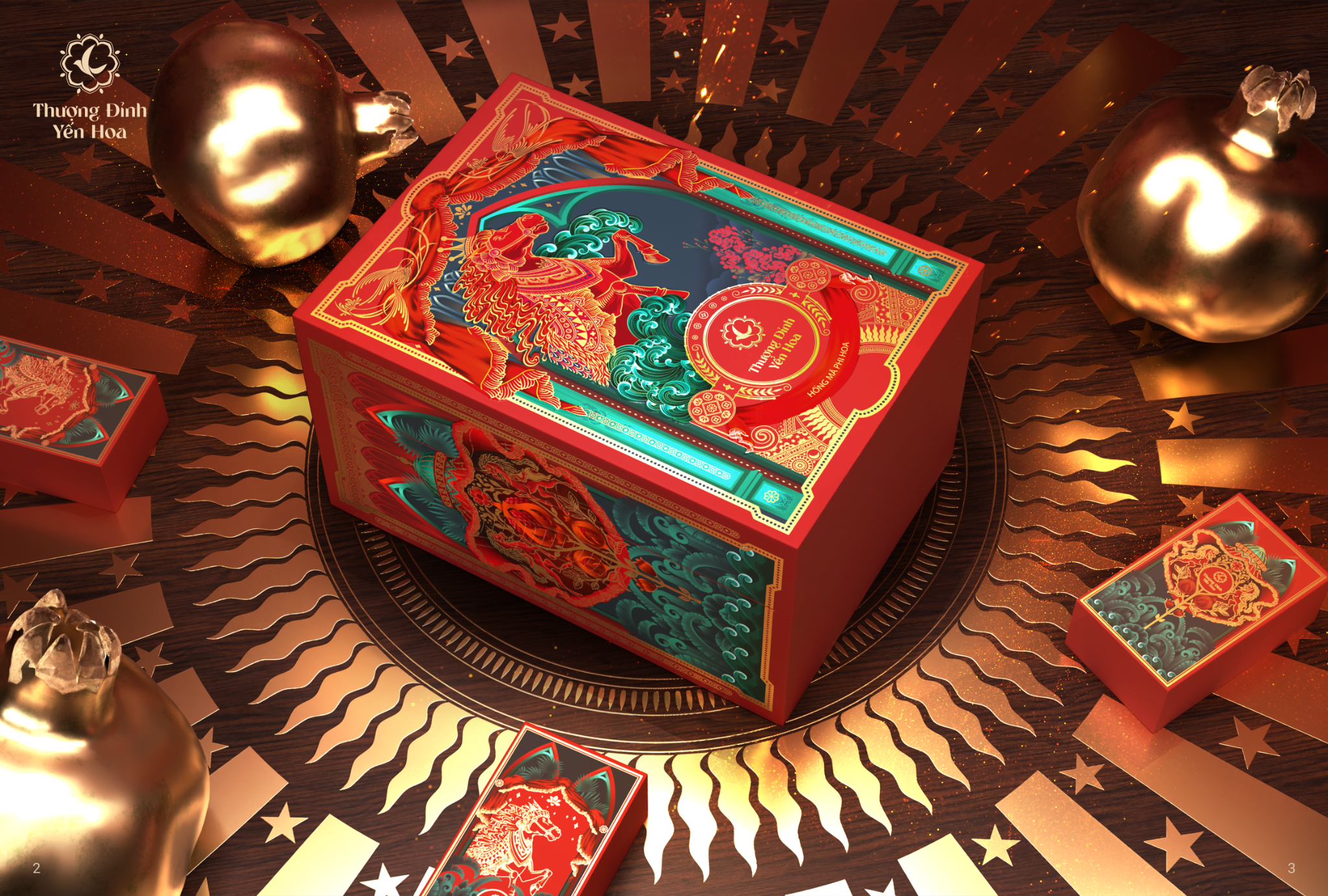  HỒNG MÃ PHI HOA - Quà tặng Tết Bính Ngọ 2026 