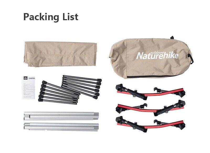 Giường xếp du lịch Naturehike NH19JJ006