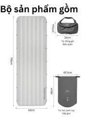 Đệm hơi cá nhân siêu nhẹ Naturehike Libamboo CNK2450WS034