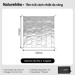 Tấm lót nhôm cách nhiệt đa năng Naturehike NH20FCD03