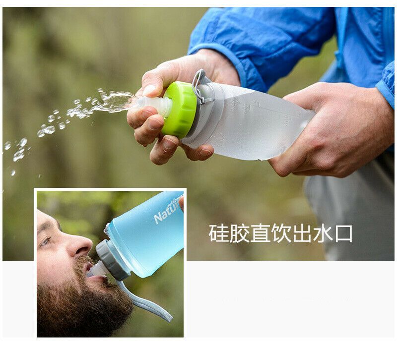 Bình đựng nước gấp gọn Naturehike NH61A065-B 500ml