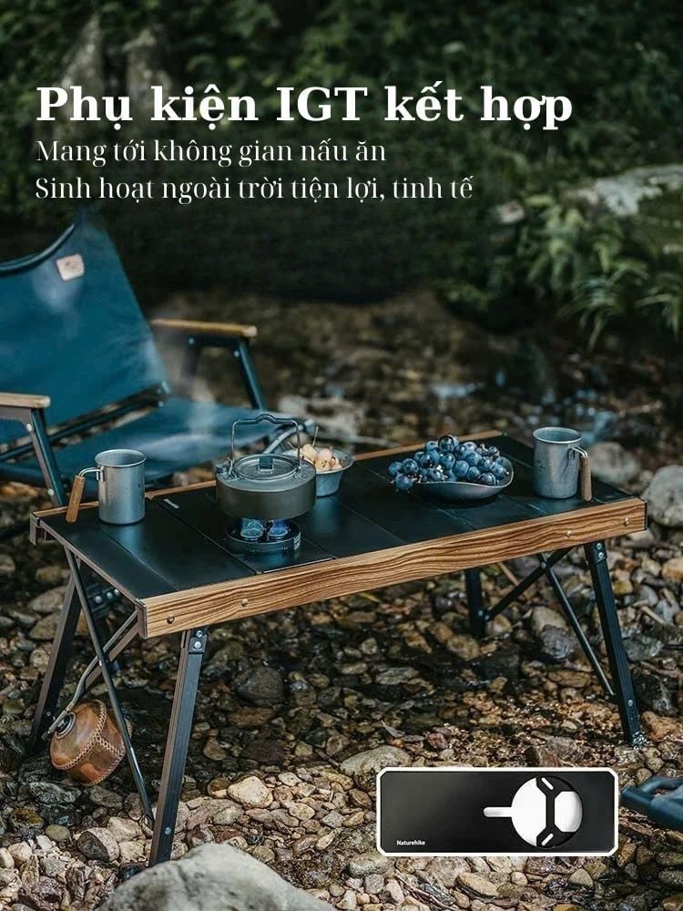 Bếp ga ba đầu đốt gọn nhẹ Naturehike CNK2450CF019
