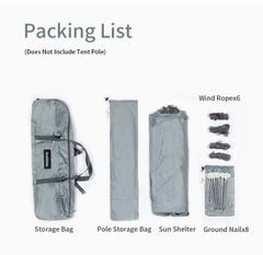 Tăng lều lục giác Naturehike NH20TM087