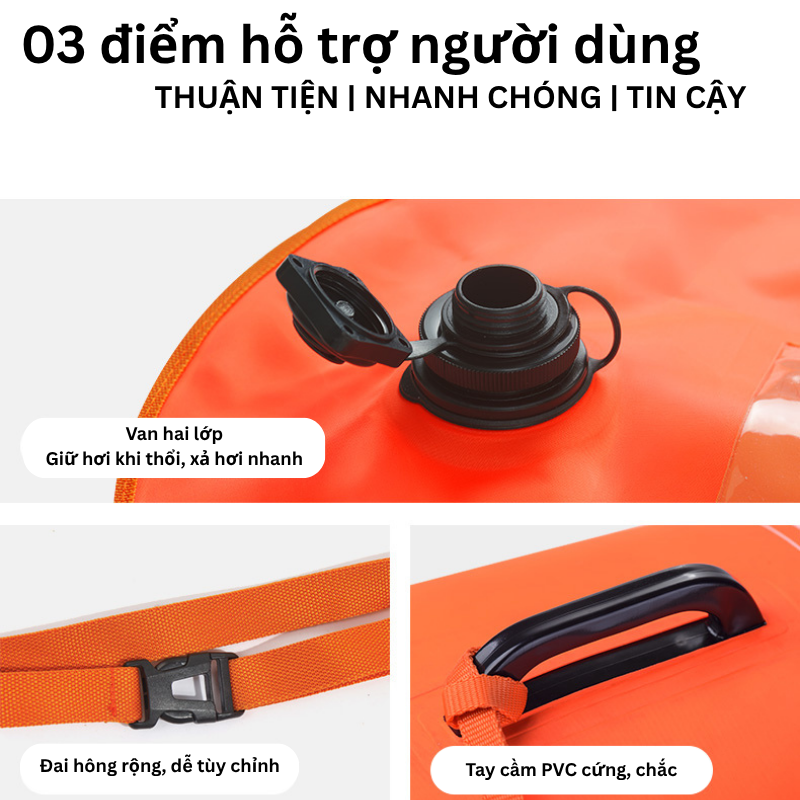 Naturehike NH17S001-G - Túi phao khô chống nước bản nâng cấp