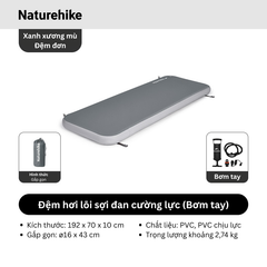 Naturehike CNK2550WS039 - Đệm hơi Glamping cao cấp dày 10 cm