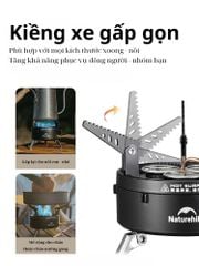 Bếp ga ba đầu đốt gọn nhẹ Naturehike CNK2450CF019