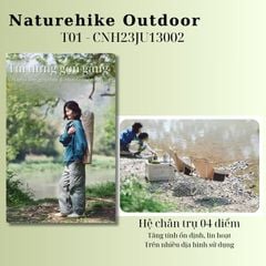 Ghế mặt trăng camping Naturehike CNH23JU13002 - Không tay vịn