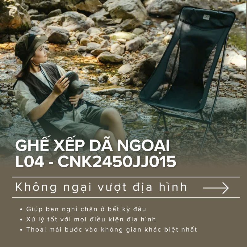 Ghế xếp mini gọn nhẹ Naturehike CNK2450JJ015 - L04