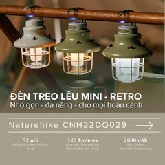 Đèn treo lều gia đình mini Naturehike CNH22DQ029