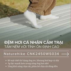 Đệm hơi cá nhân siêu nhẹ Naturehike Libamboo CNK2450WS034