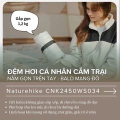 Đệm hơi cá nhân siêu nhẹ Naturehike Libamboo CNK2450WS034