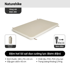 Naturehike CNK2550WS039 - Đệm hơi Glamping cao cấp dày 10 cm