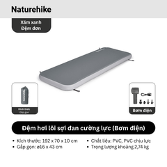 Naturehike CNK2550WS039 - Đệm hơi Glamping cao cấp dày 10 cm