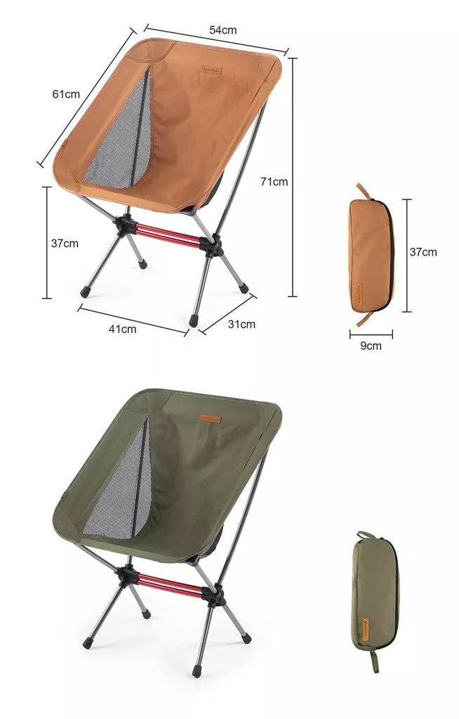 Ghế ngồi du lịch gọn nhẹ Naturehike NH20JJ027/CNK2350JJ017