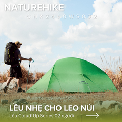 Naturehike CNK2450WS032 - Lều Cloud Up siêu nhẹ cho di chuyển đường dài