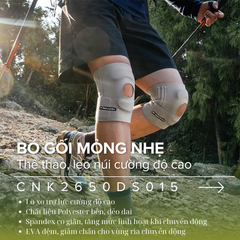Bó gối cường độ cao Naturehike CNK2650DS015 - Với vải co giãn siêu mỏng