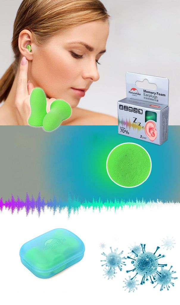 Đồ bịt tai chống ồn khi ngủ, đi máy bay, ô tô NatureHike NH16T012-R