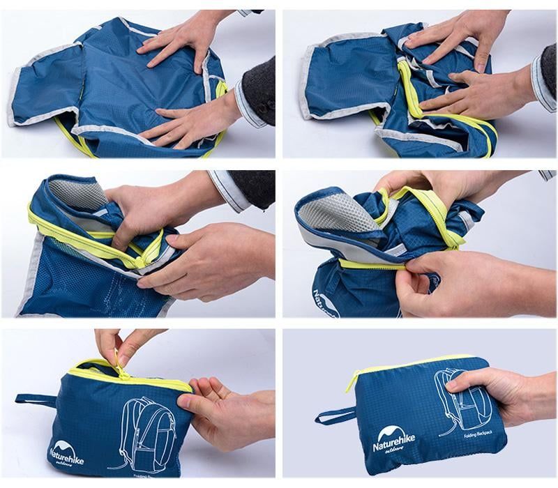 Balo gấp gọn đi du lịch, chống nước NatureHike NH15A119-B