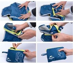 Balo gấp gọn đi du lịch, chống nước NatureHike NH15A119-B
