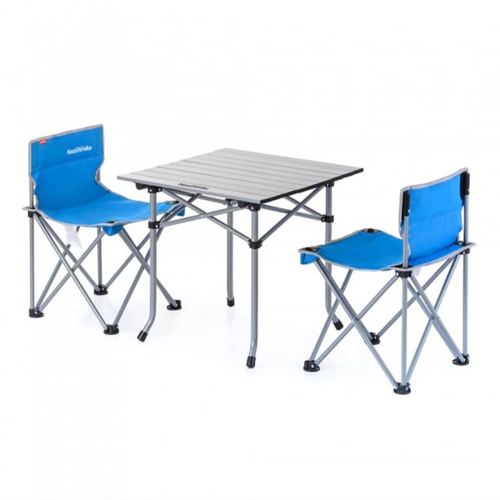 Bộ bàn ghế xếp gọn đi du lịch, dã ngoại 4 người NatureHike NH17Z002-Z