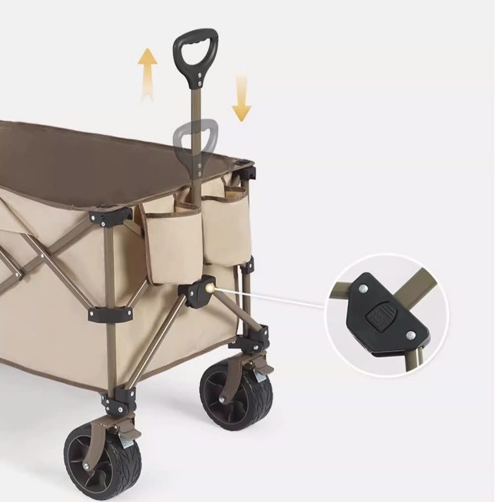 Xe kéo đồ cắm trại Naturehike Glamping NH20PJ009-2