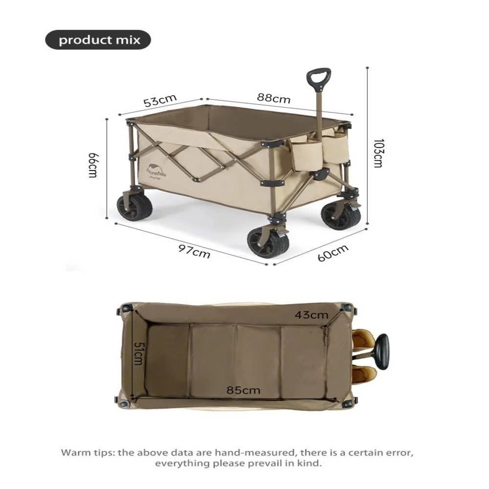 Xe kéo đồ cắm trại Naturehike Glamping NH20PJ009-2