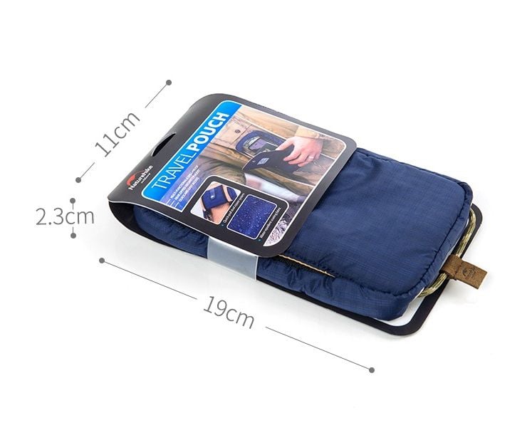 Ví đựng hộ chiếu, passport có dây đeo cổ NatureHike NH17X010-B