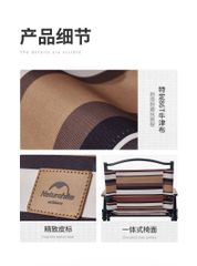 Ghế xếp ngoài trời tháo rời Naturehike NH21JJ002
