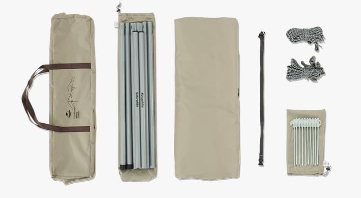 Tăng lều cắm trại cỡ lớn Moraine Naturehike NH19TM004