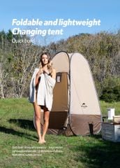 Lều cắm trại thay đồ, tắm rửa, đi vệ sinh NatureHike NH17Z002-P