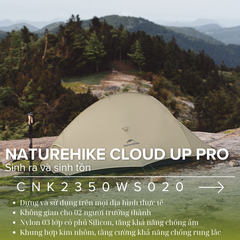 Naturehike CNK2350WS020 - Lều nhẹ chống gió cho leo núi, thám hiểm