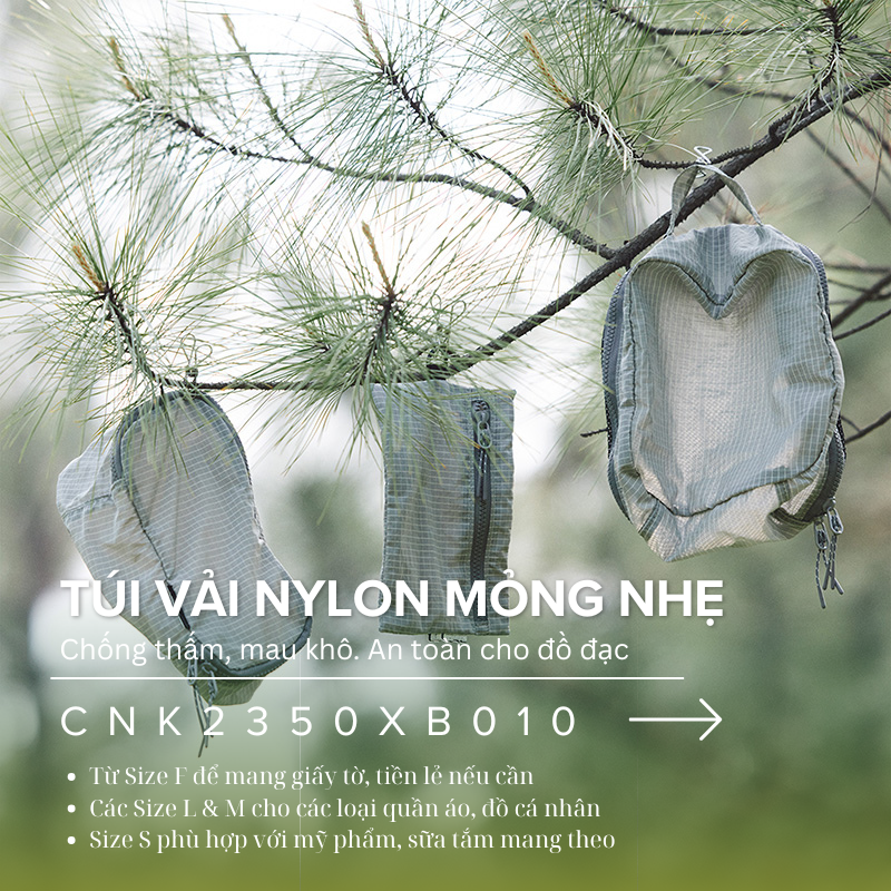Bộ túi chức năng xếp đồ đi du lịch Naturehike CNK2350XB010
