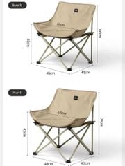 Ghế mặt trăng camping Naturehike CNH23JU13002 - Không tay vịn