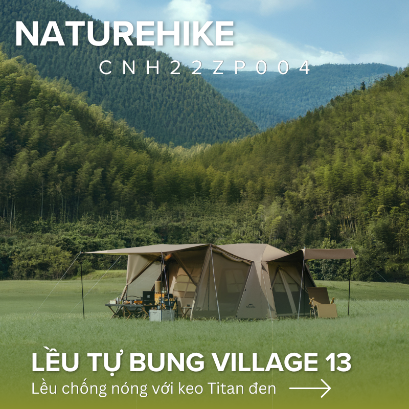 Lều tự bung Village 13 Naturehike CNH22ZP004 bản nâng cấp