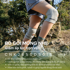 Bó gối cường độ cao Naturehike CNK2650DS015 - Với vải co giãn siêu mỏng