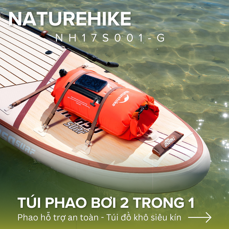 Naturehike NH17S001-G - Túi phao khô chống nước bản nâng cấp