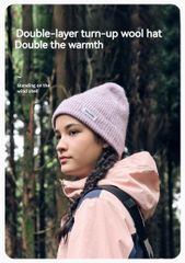Mũ len 2 lớp Naturehike CYY2341LF016