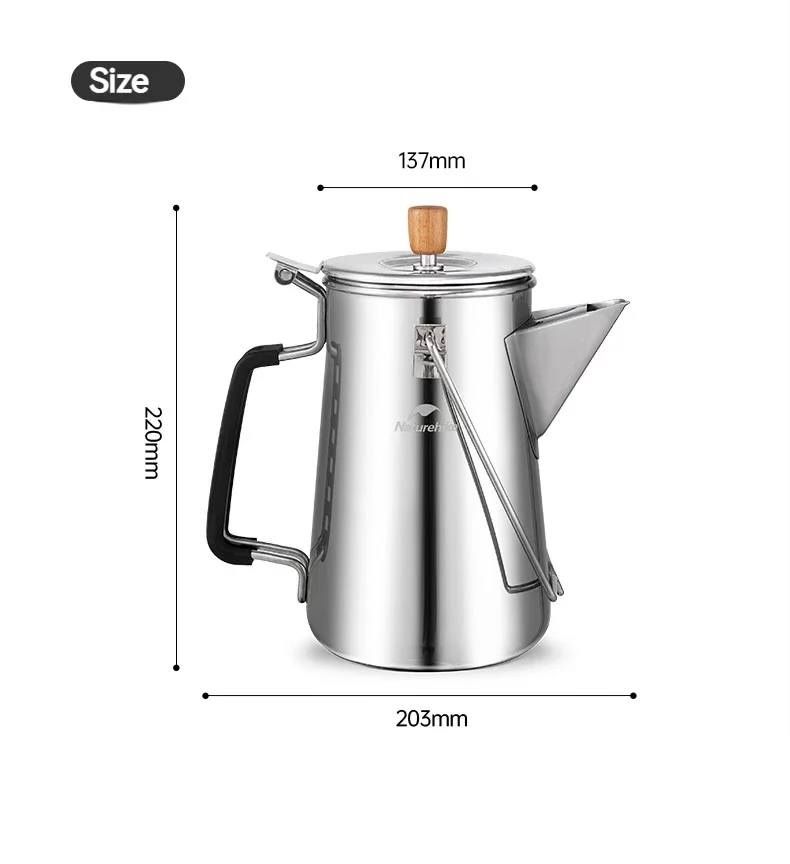 Ấm đun nước Inox 304 Naturehike CNK2300CJ013
